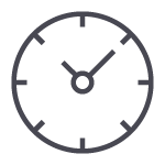 Clock icon. Save Time